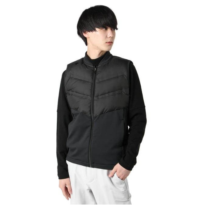 [美品]デサントゴルフ　ダウンベスト　DGMMJK52 美品]デサントゴルフ ダウンベスト DGMMJK52 DESCENTE（デサント