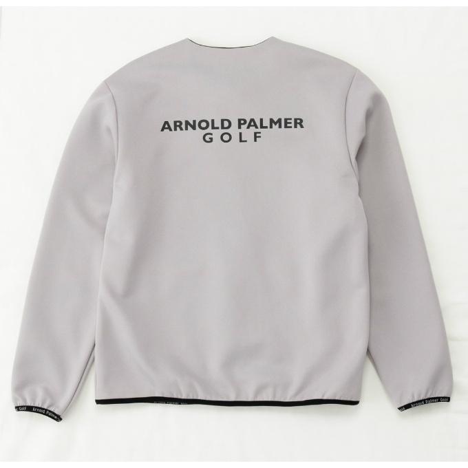 アーノルドパーマー arnold palmer ゴルフウェア ブルゾン メンズ ノーカラーリバーシブルジャケット AP220206L04｜himaraya｜05