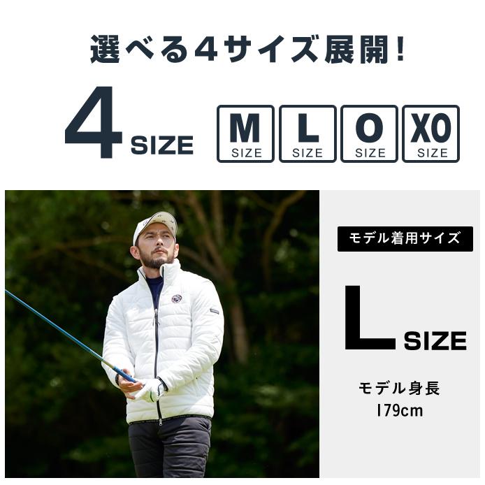 アーノルドパーマー arnold palmer ゴルフウェア ブルゾン メンズ ストレッチ中綿2WAYジャケット AP220206L05|himaraya|11
