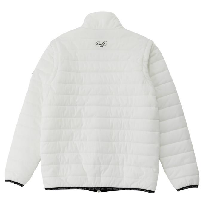 アーノルドパーマー arnold palmer ゴルフウェア ブルゾン メンズ ストレッチ中綿2WAYジャケット AP220206L05|himaraya|05