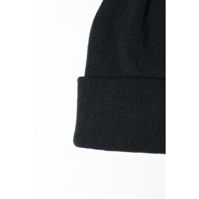 新品未使用　MUSE ニット帽 ブラック エクスマウス EXMOUSE ニット帽 メンズ レディース BEANIE ビーニー