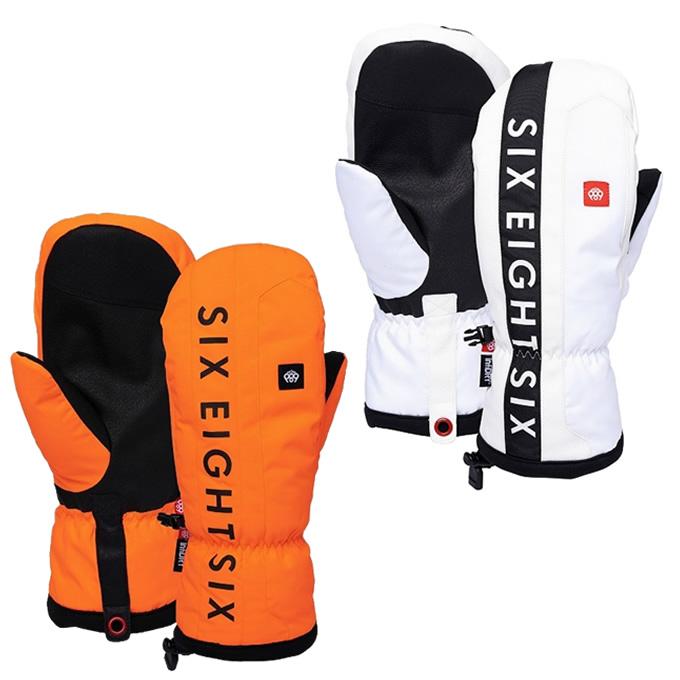 シックスエイトシックス 686 スノーボードグローブ ミトン メンズ TEAM MERINO MITT M2WGLV107 NECTAR スノボグローブ ボード グローブ 686（シックスエイトシックス） スノーボードグローブ ミトン メンズ