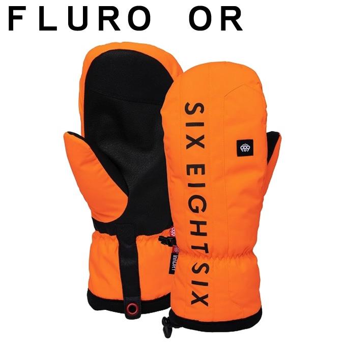686（シックスエイトシックス） スノーボードグローブ ミトン メンズ