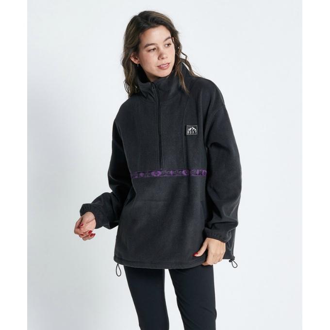 ロキシー ROXY スキー スノーボード フリース レディース SPIRIT ZIP 撥水 ハーフジップフリース RZP224819