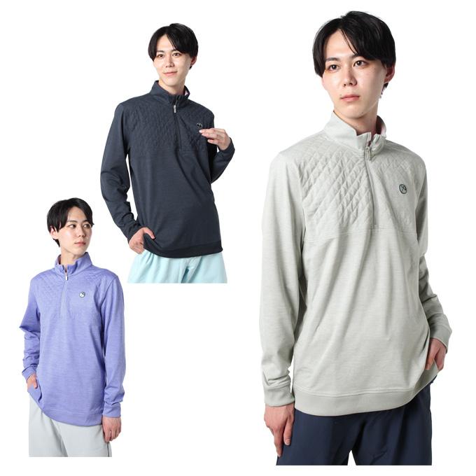 PUMA（プーマ） ゴルフウェア ポロシャツ 長袖 メンズ APキャッスル