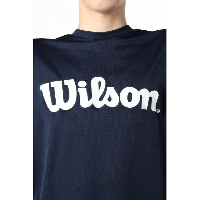 Wilson（ウイルソン） テニスウェア Tシャツ 長袖 メンズ ビッグロゴ