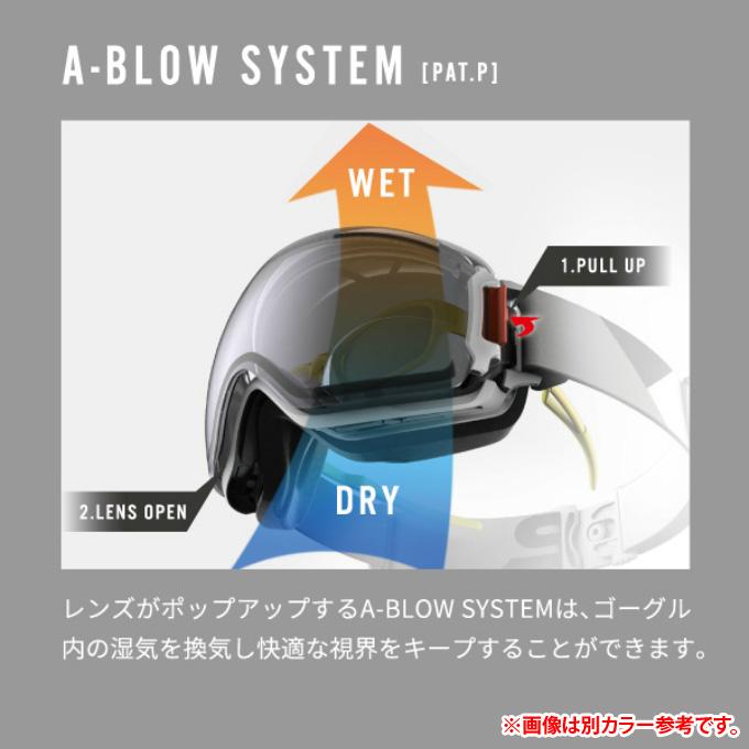 SWANS（スワンズ） スキー スノーボードゴーグル メンズ レディース