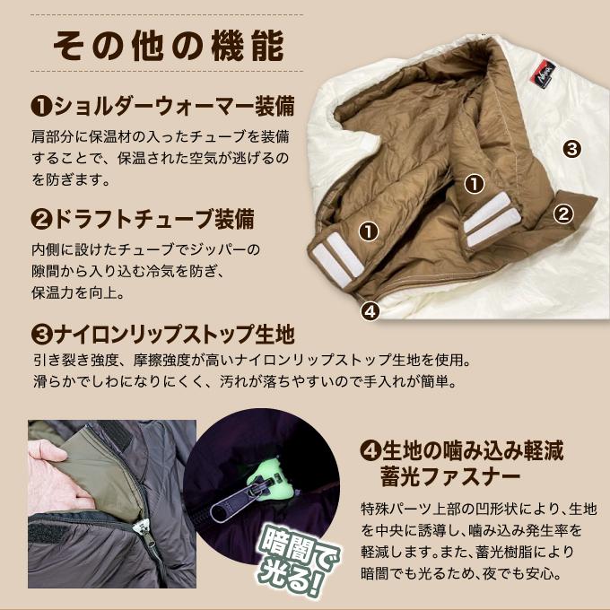 NANGA × VISIONPEAKS ナンガ×ビジョンピークス マミー型シュラフ NANGA × VISIONPEAKS ナンガ×ビジョンピークス マミー型シュラフ