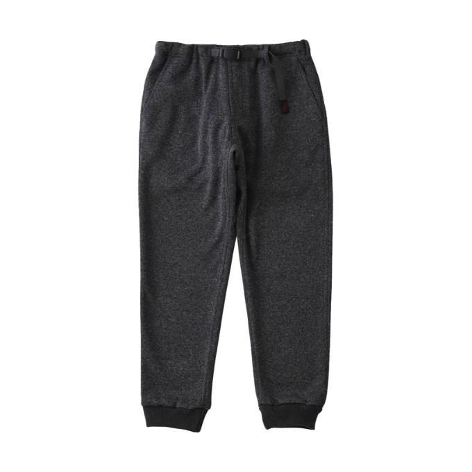 グラミチ Gramicci ロングパンツ メンズ ボンディングニットフリースナローリブパンツ G2FU-P018 H CHARCOAL GRAMICCI（グラミチ） ロングパンツ メンズ ボンディングニット