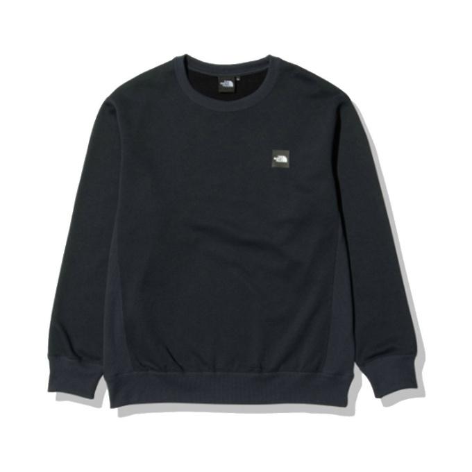 新品 ノースフェイス スクエアロゴクルー メンズトレーナーL THE NORTH FACE（ザ ノースフェイス） スウェット トレーナー メンズ