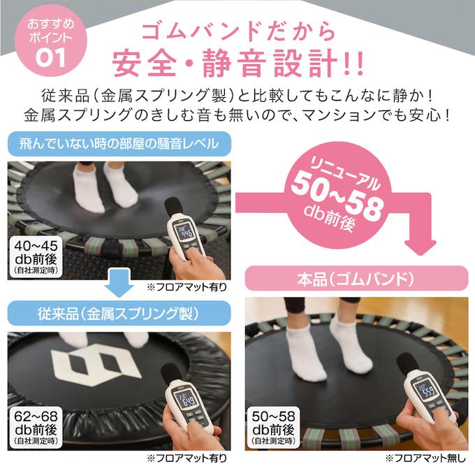 VISION QUEST（ビジョンクエスト） トランポリンハンドル付き ゴム式