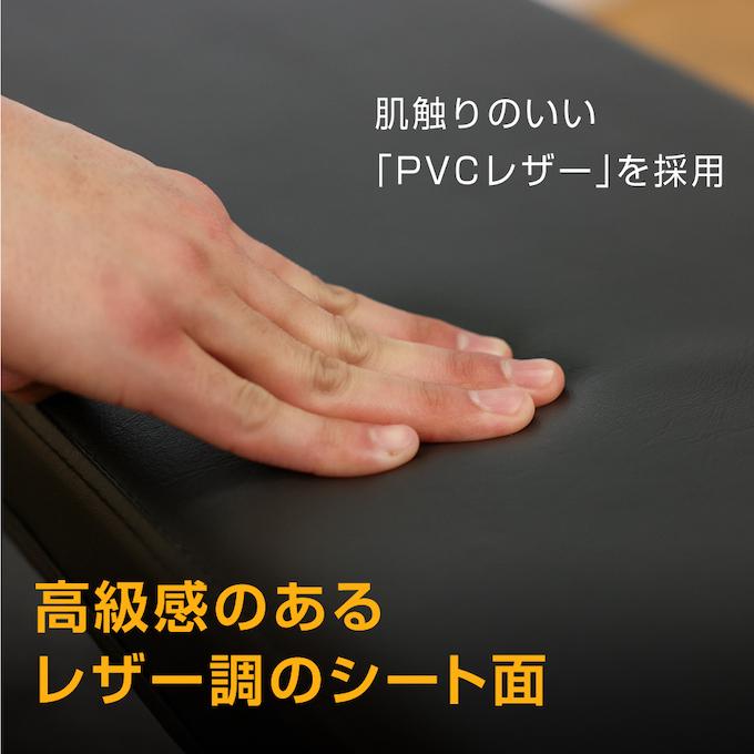 折りたためる トレーニングベンチ 折りたたみフラットベンチ 筋トレ 腹筋 背筋 フィットネス ビジョンクエスト VQ580107L05｜himaraya｜12