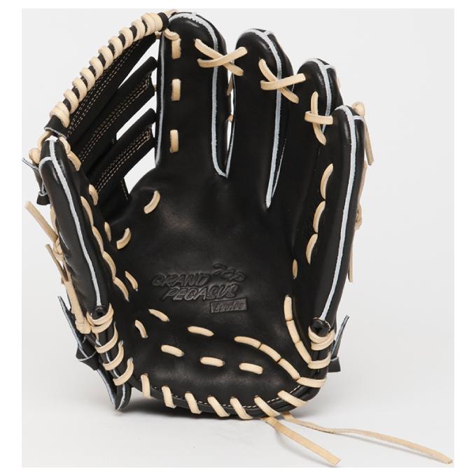 硬式グローブ　外野用 ワールドペガサス　野球　黒 ワールドペガサス WORLD PEGASUS 野球 硬式グローブ 外野手用 メンズ