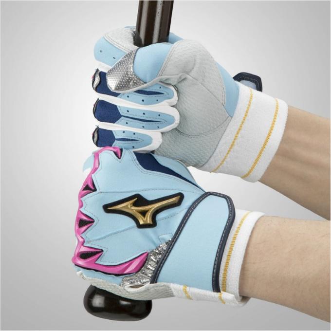 MIZUNO（ミズノ） 野球 バッティンググローブ 両手用 シリコンパワー