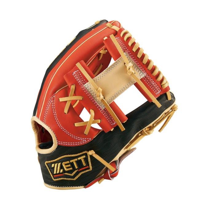 ZETT 軟式グローブ 遊撃手・二塁手モデル　右投 brgb30561_01.jpg