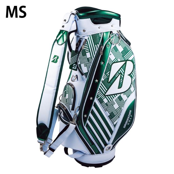 新品未使用 BRIDGESTONE GOLF キャディバッグ グリーン/ホワイト 未使用・超美品】BRIDGESTONE キャディバッグ グリーン/ホワイト