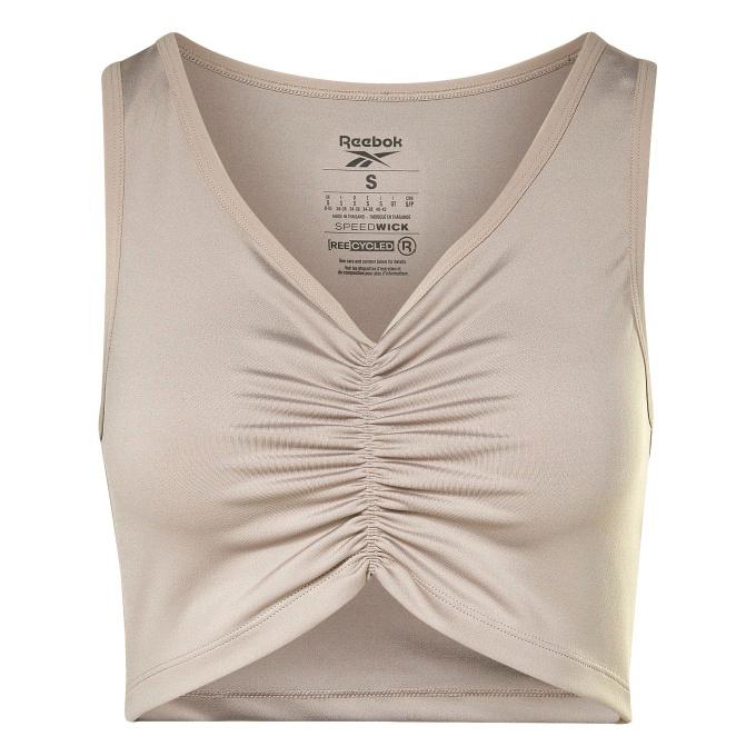 【人気商品】 ✴︎drawers Boat Neck Tanktop プラム Reebok（リーボック） スポーツブラ ブラトップ レディース スタジオ