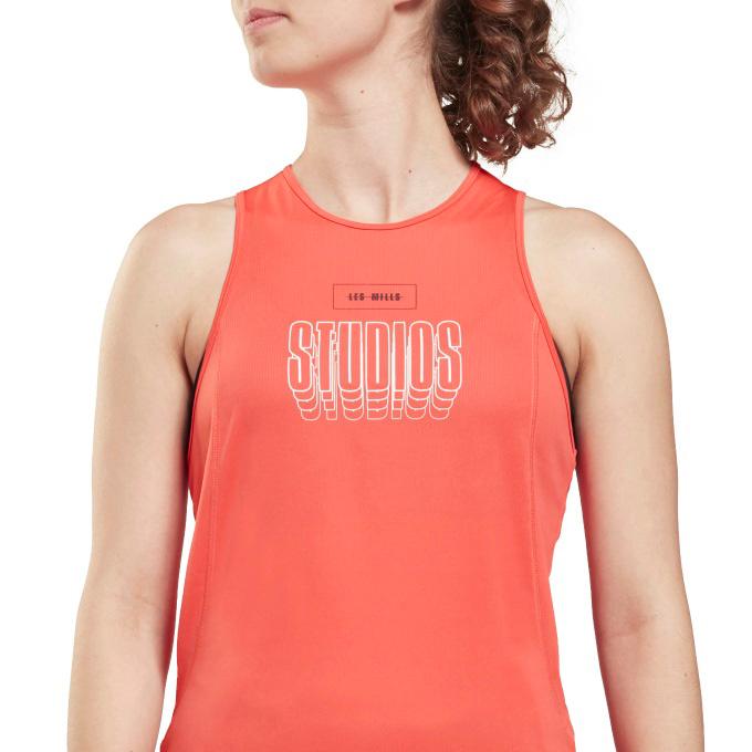 Les Mills ノースリーブシャツ Reebok（リーボック） ノースリーブシャツ レディース レズミルズ