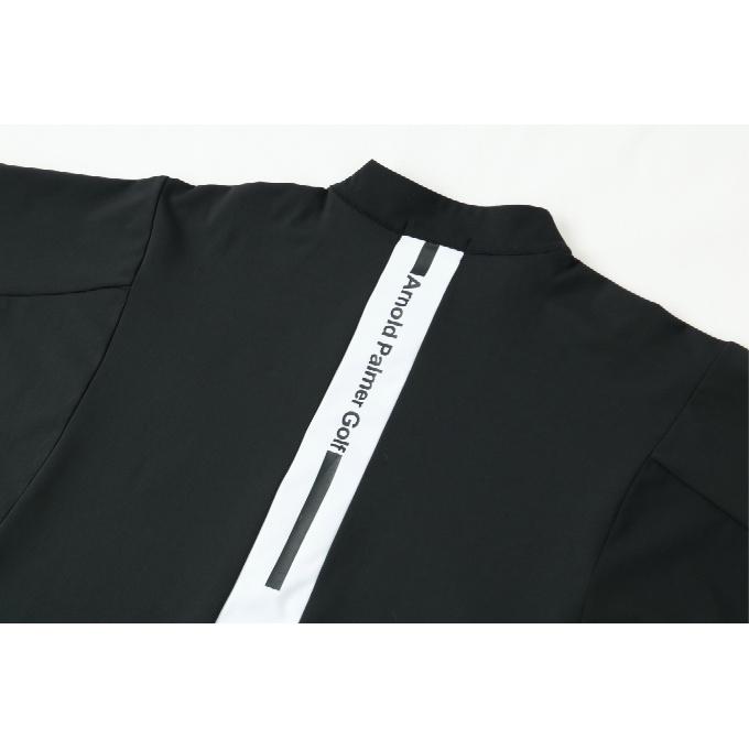 アーノルドパーマー ゴルフウェア 半袖シャツ メンズ BKテックハーフジップ半袖シャツ arnold palmer AP220101M02