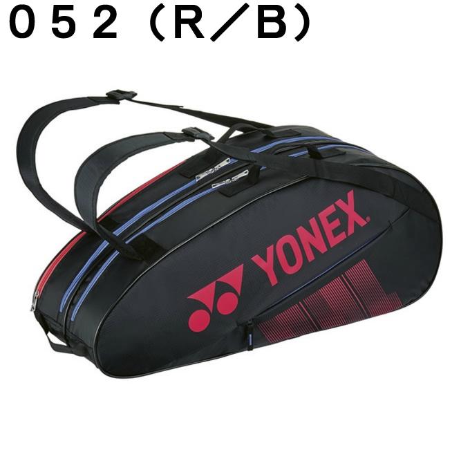 ヨネックス テニス バドミントン ラケットバッグ 6本用 メンズ レディース ラケットバッグ6 BAG2332R YONEX｜himaraya｜03