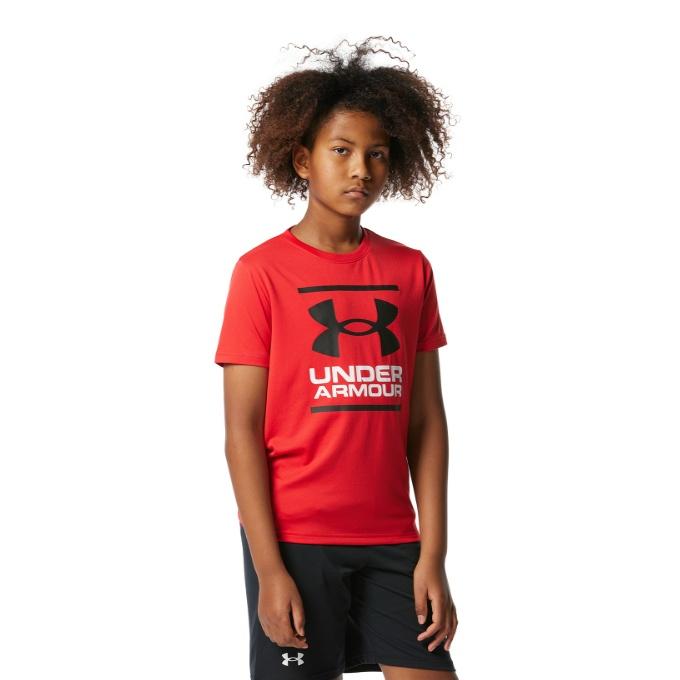 アンダーアーマー Tシャツ 上下セット ジュニア UAテック ショートスリーブ Tシャツ＆ショーツ セット 1378275-600 UNDER ARMOUR｜himaraya｜02