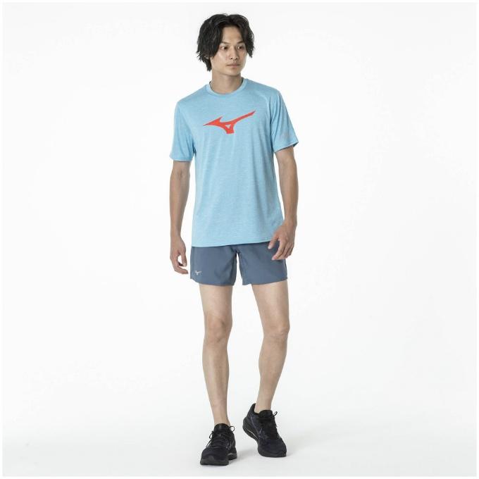 Mizuno グレー Tシャツ & ショートパンツ セット(サイズM) MIZUNO（ミズノ） ショートパンツ メンズ ランニングマルチポケット