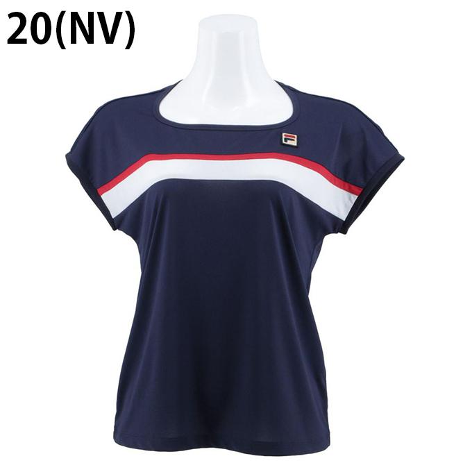 FILA（フィラ） テニスウェア ゲームシャツ レディース DAISY VL2596