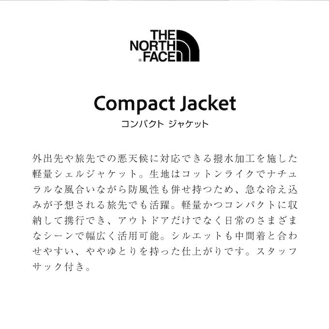 ザ・ノース・フェイス マウンテンパーカー メンズ コンパクトジャケット Compact Jacket NP72230 NT カーキ THE NORTH FACE ノースフェイス｜himaraya｜02