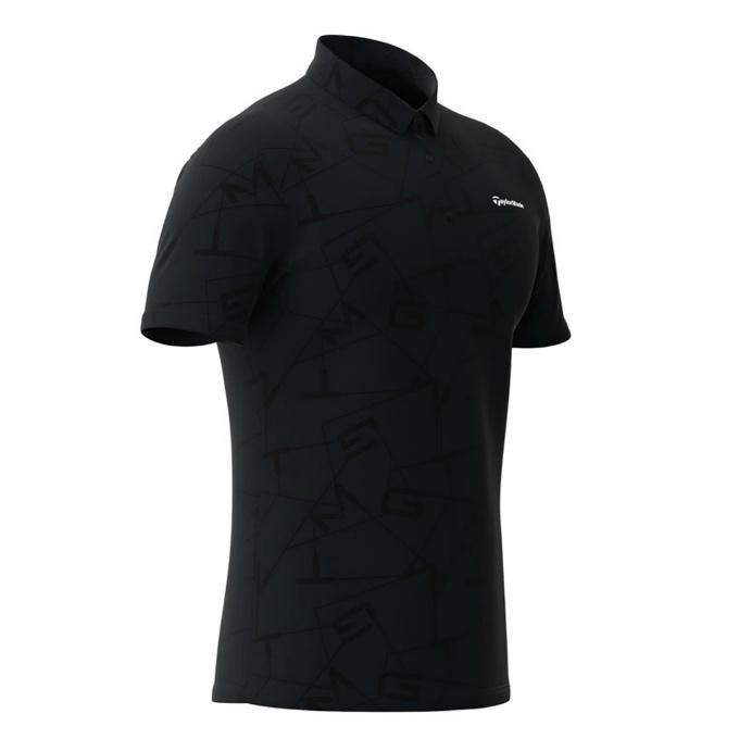 TaylorMade ポロシャツ サイズ0 黒　入手困難 TaylorMade（テーラーメイド） ゴルフウェア ポロシャツ 半袖 メンズ