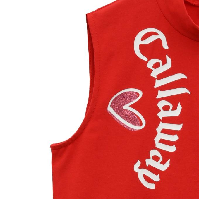 韓国限定 Callaway ノースリーブポロシャツ 新品未使用 Callaway キャロウェイ ゴルフウェア ノースリーブポロシャツ