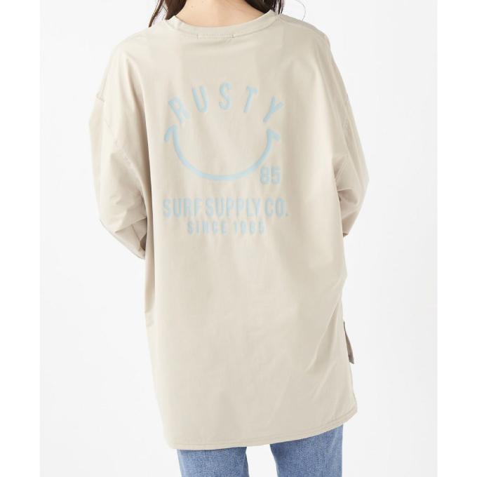 ラスティ RUSTY ラッシュガード 長袖 レディース PEARTEX長袖Tシャツ 923462｜himaraya｜11