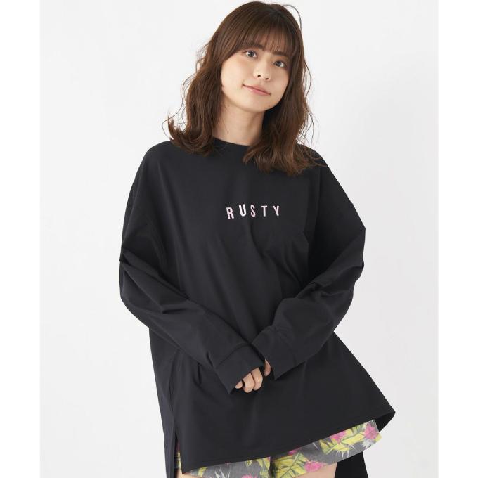 ラスティ RUSTY（ラスティ） ラッシュガード 長袖 レディース PEARTEX長袖T