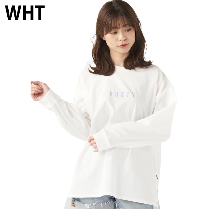 RUSTY（ラスティ） ラッシュガード 長袖 レディース PEARTEX長袖T