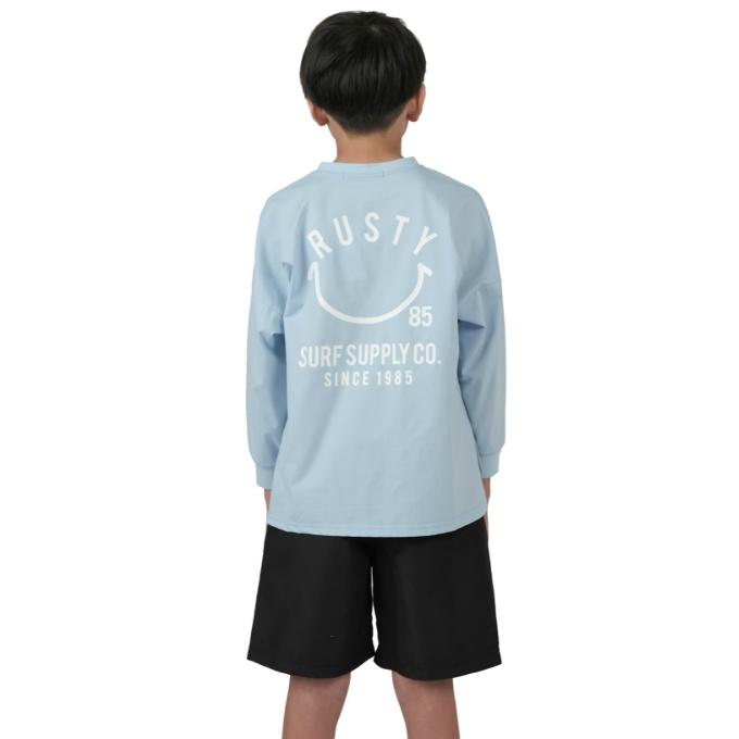 ラスティ RUSTY ラッシュガード 長袖 ジュニア LS UVTシャツ 963462｜himaraya｜06