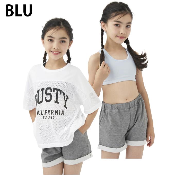 RUSTY（ラスティ） 水着 セパレート 女の子 ジュニア キッズ Tシャツ
