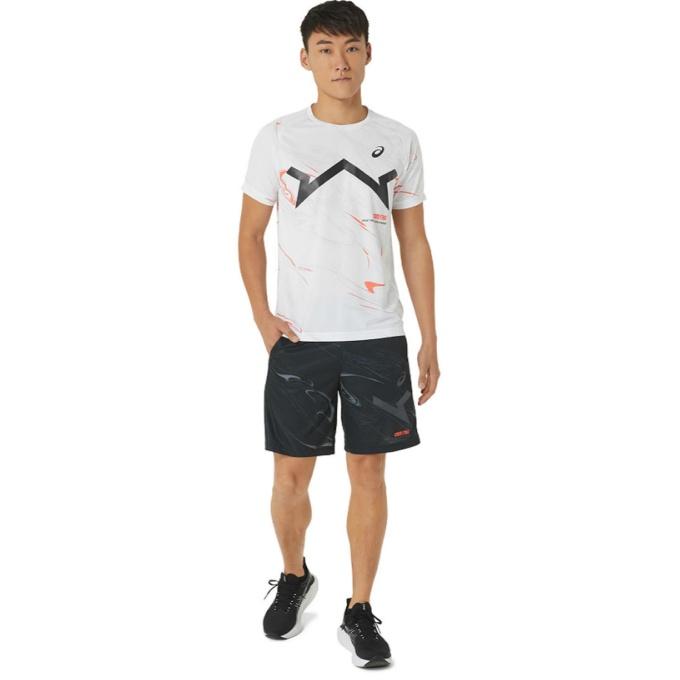 アシックス Tシャツ 半袖 メンズ AIM ドライ総柄昇華機能Tシャツ 2031E003 asics｜himaraya｜10