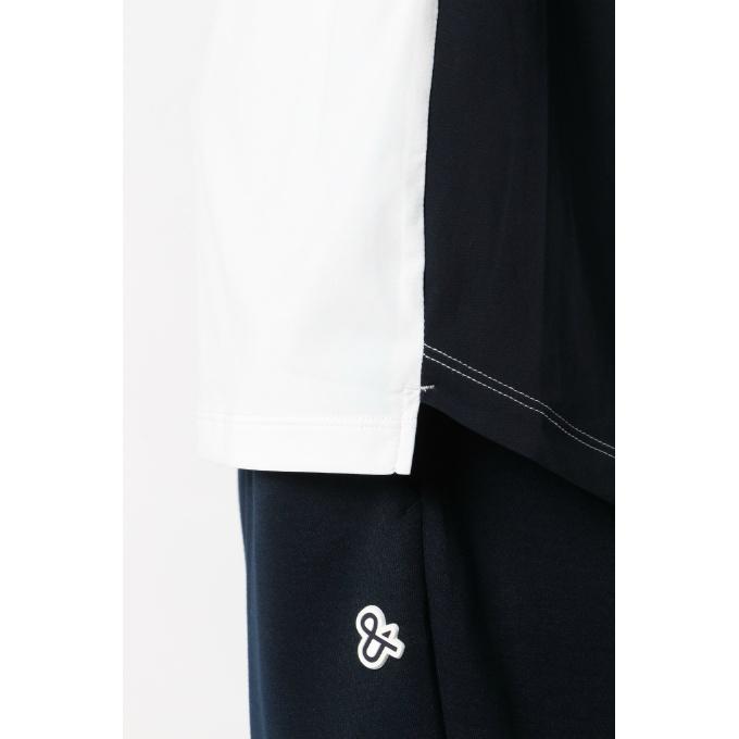 and per se（アンパスィ） ゴルフウェア 半袖シャツ メンズ 半袖モック