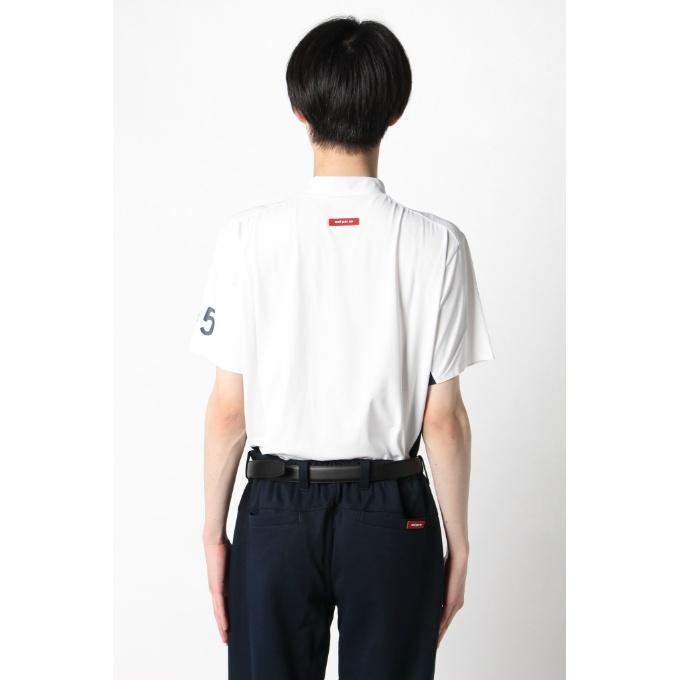 and per se（アンパスィ） ゴルフウェア 半袖シャツ メンズ 半袖モック