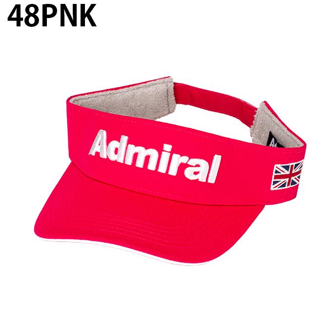 Admiral（アドミラル） ゴルフ サンバイザー メンズ バイザーロゴ