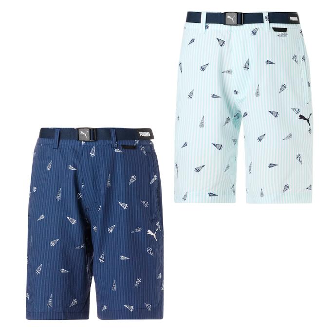 PUMA（プーマ） ゴルフウェア ショートパンツ メンズ フラッグプリント