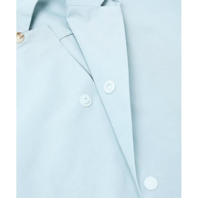 チャムス CHUMS 半袖シャツ メンズ オーバーサイズドショートスリーブワークシャツ CH02-1185 Lt.Blue｜himaraya｜04
