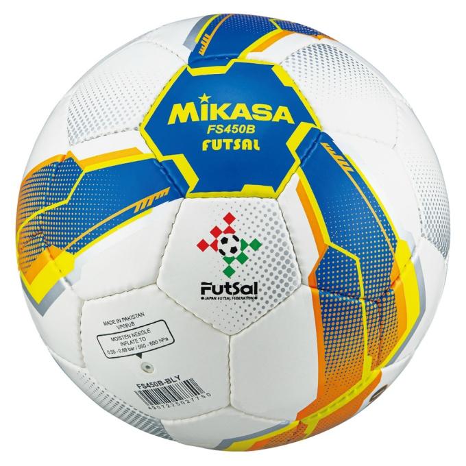 ミカサ MIKASA フットサルボール 4号 検定球 メンズ アルムンドフットサル FQP Fリーグ FS450B-BLY-FQP｜himaraya｜02