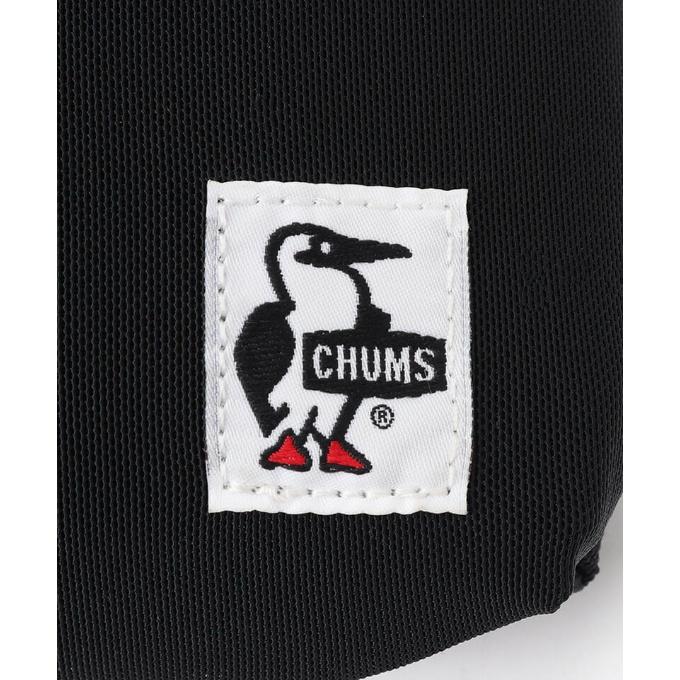 チャムス CHUMS サコッシュ メンズ レディース リサイクル メッシュポケット ショルダー CH60-3530 BLACK｜himaraya｜08