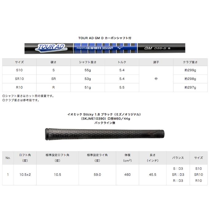 MIZUNO（ミズノ） ゴルフクラブ ドライバー メンズ ST-X 230 