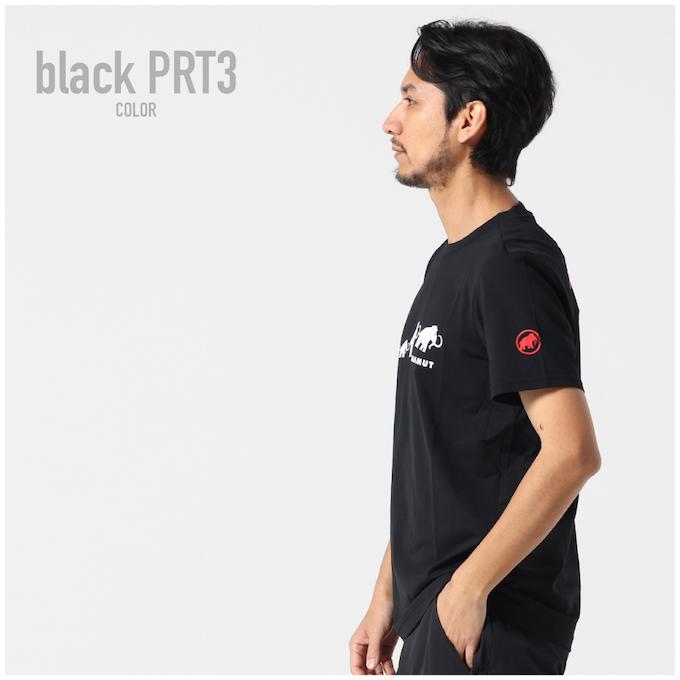 MAMMUT（マムート） Tシャツ 半袖 メンズ QD ロゴ プリント Tシャツ
