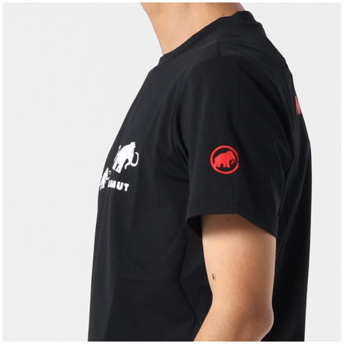 MAMMUT（マムート） Tシャツ 半袖 メンズ QD ロゴ プリント Tシャツ