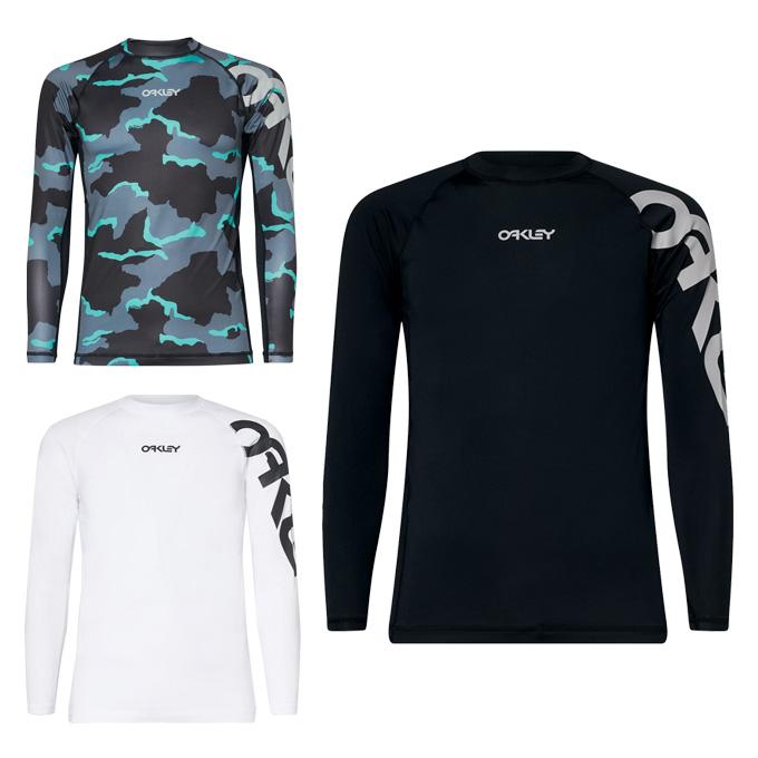 OAKLEY（オークリー） ラッシュガード UPF50+ 長袖 メンズ LS PRESSURE
