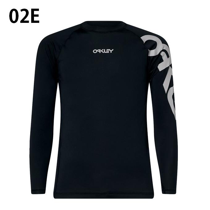 OAKLEY（オークリー） ラッシュガード UPF50+ 長袖 メンズ LS PRESSURE 