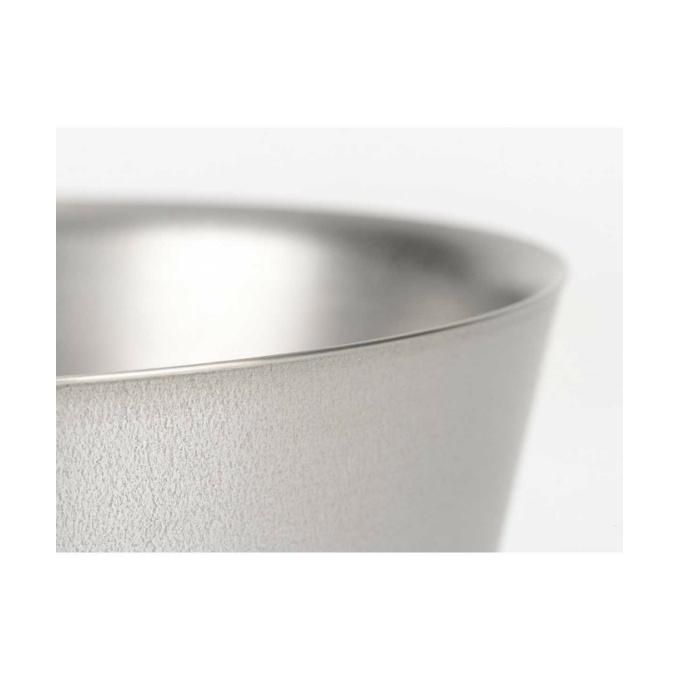 snow peak（スノーピーク） 食器 チタンダブルボウル 400 TW-240 snow