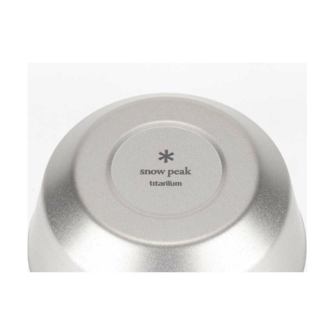 snow peak（スノーピーク） 食器 チタンダブルボウル 400 TW-240 snow